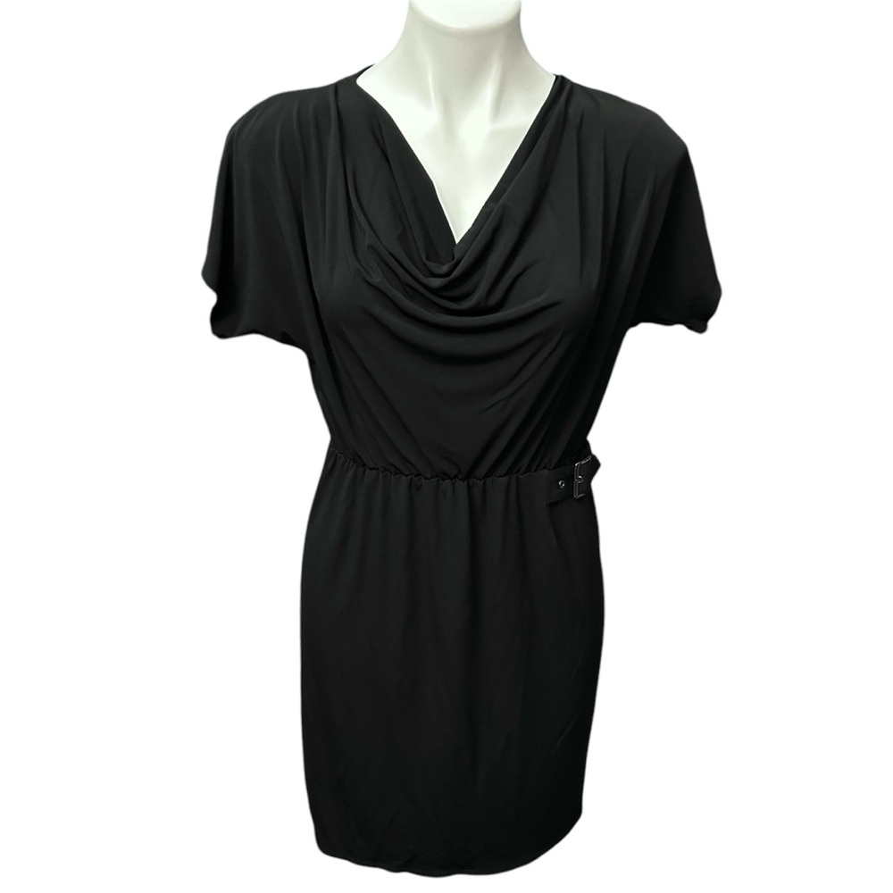 Laundry by Design Black Cowl Neck Short Dress - Size 2